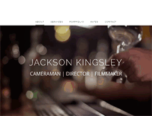 Tablet Screenshot of jacksonkingsley.com